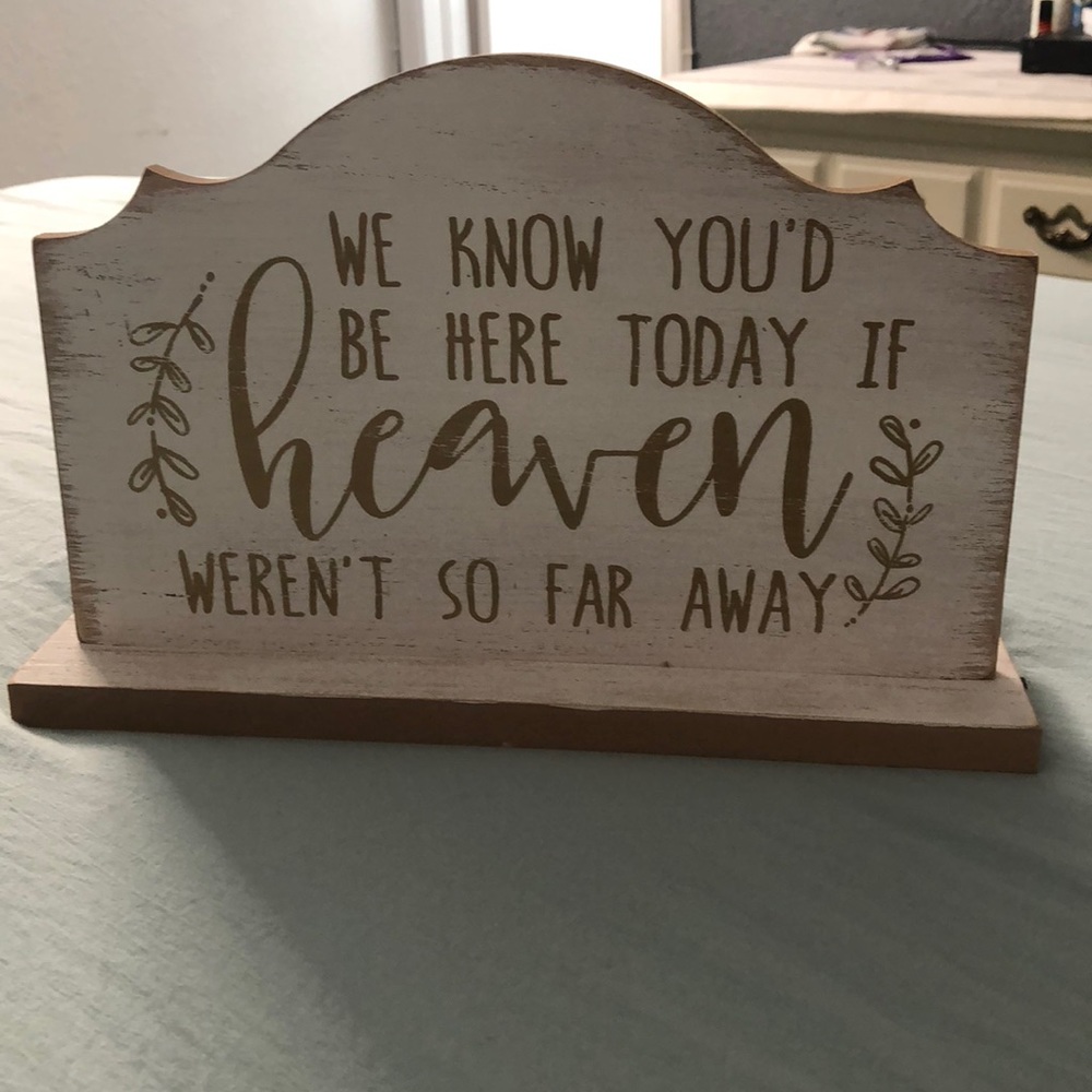 Sign for wedding